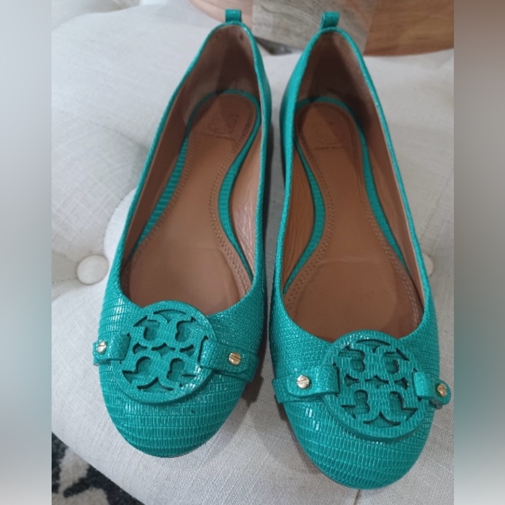 Tory Burch Mini Miller Ballet Flats size  8